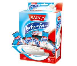 Leche en polvo entera Saint 48 sobres x 4gr c/u