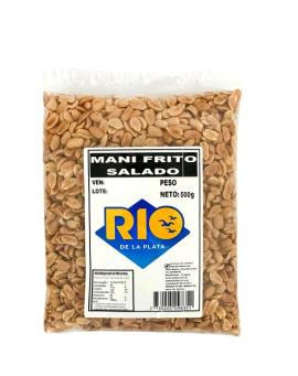 Maní frito Rio de la Plata salado 500gr