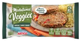 Medallones veggies Artico lent. y arroz 2un 200gr