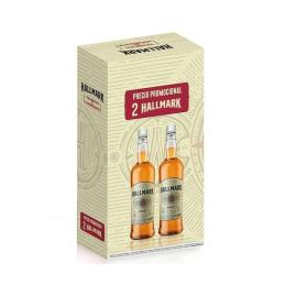 Pack Whisky Hallmark x2 botellas 1lt