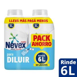 Pack ahorro Nevex 500ml p/diluir x2