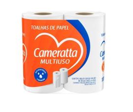 Papel cocina Cameratta 2 rollos 55 paños c/u