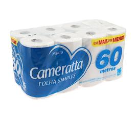 Papel higiénico Cameratta H.Simple 16x60mt