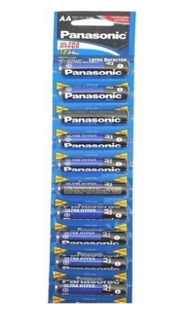 Pilas Panasonic AA x 10un