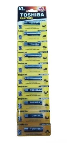 Pila Toshiba Pilas AAA x10un