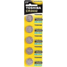 Pila Toshiba bateria CR2032 3V x5un.