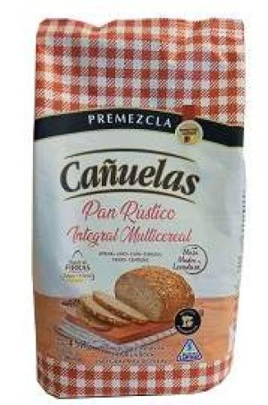 Premezcla Cañuelas pan integ. multicereal 450gr