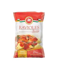 Ravioles de ricota Los dos Leones 2kg