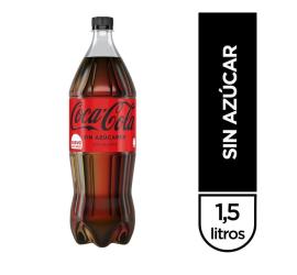Refresco Coca Cola s/azúcar 6 bot x1.5lt