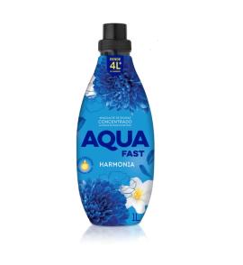 Suavizante Aqua Fast azul armonía 1lt