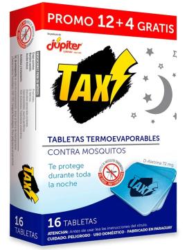 Tabletas Tax 12+4un
