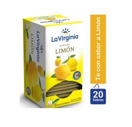 Té La Virginia sabor limón 20 saquitos