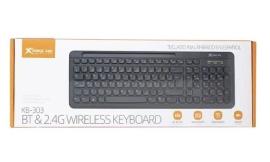 Teclado inalámbrico Xtrike ME KB-303 BT 2,4G