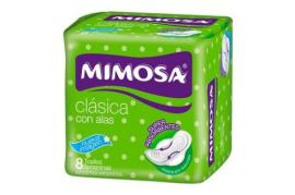 Toalla Fem. Mimosa clásica c/alas x8