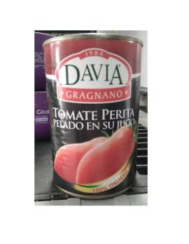 Tomates perita enteros Davia 400gr