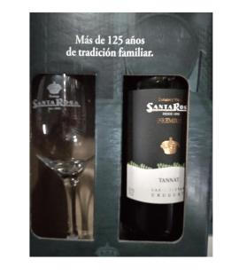 Vino Santa Rosa tannat reserva + copa