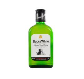 Whisky Black & White petaca 200ml