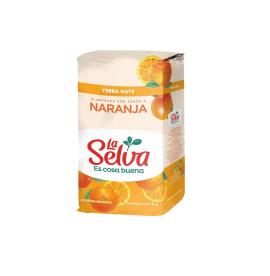 Yerba La Selva c/naranja 1kg