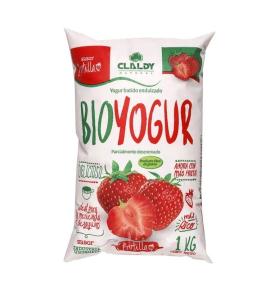 Yogur bebible Claldy frutilla 1lt